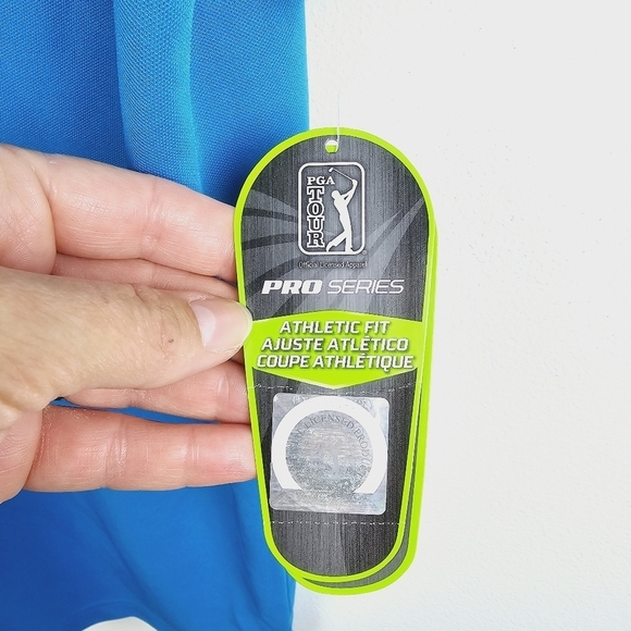 PGA Tour Pro Series Golf Polo Shirt UPF 15 NWT - Picture 5 of 12